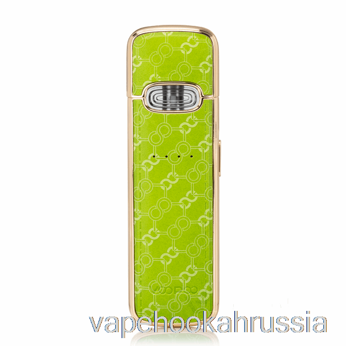 Vape Juice Voopoo Vmate E Pod System, зеленая инкрустация золотом